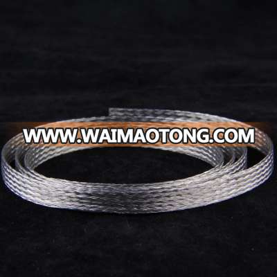 High Quality flat flexible tinned copper braided